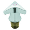 Grohe Oberteil mit Trecorn Griff Markierung rot 1/2'' chrom 45969000