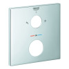 Grohe Rosette eckig für Thermostat-Fertigmontagesets chrom 49102000