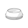 Hansa Abdeckkappe chrom 1017136V