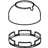 Hansa Abdeckkappe chrom 59906563