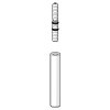 Hansa Hebel HANSADESIGNO L=50, M5 IG 59913335
