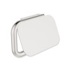 HEWI WC-Papierhalter mit Deckel, Edelstahl 480.21.001XA