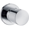 Hansgrohe Absperrventil Unterputz Fertigset chrom zylindrischer Griff 15972000