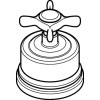 Hansgrohe Griff Axor Montreux Quattro/Trio brushed nickel 16593820