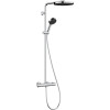 Hansgrohe Showerpipe Pulsify S Puro 260 1 jet EcoSmart Brausethermostat Aufputz HB 3 jet chrom 24237000