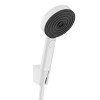 Hansgrohe Porterset Pulsify Select S 105 3 jet EcoSmart mit Brauseschlauch 1250mm weiß matt 24306700