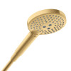 Hansgrohe Handbrause 120 3jet Axor brushed gold optik 26050250