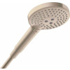 Hansgrohe Handbrause 120 3 jet Axor brushed nickel 26050820