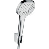 Hansgrohe Brausehalterset Croma Select E Vario/ Porter weiss/chrom Brauseschlauch 1600mm 26413400
