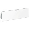 Hansgrohe FixFit Wandanschluss Porter 300 mit Brausehalter und Duschablage, Weiß/Chrom 26456400
