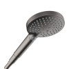 Hansgrohe Handbrause Raindance Select S 120 3jet PowderRain EcoSmart brushed black chrom 26515340