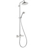 Hansgrohe Showerpipe Croma 220 EcoSmart chrom 27188000