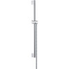 Hansgrohe Brausestange Unica'Crometta 650mm chrom mit Metaflex Brauseschlauch 1600mm 27615000