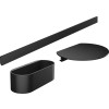 Hansgrohe Badewannen-Set WallStoris mattschwarz 27966670