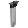 Hansgrohe Wannenrandset sBox square brushed black chrom 28010340
