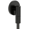 Hansgrohe Wandanschluss FixFit Fine S mit Rückflussverhinderer brushed black chrom 28882340