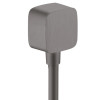 Hansgrohe Schlauchanschluss Fixfit Softcube Axor DN15 mit Rückflussverhinderer brushed black chrom 36731340