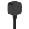 Hansgrohe Schlauchanschluss Fixfit Softcube Axor DN15 mit Rückflussverhinderer schwarzmatt 36731670