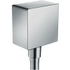 Hansgrohe Schlauchanschluss DN15 Fixfit Square Axor mit Rückflussverhinderer chrom 36732000