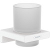 Hansgrohe Zahnputzbecher AddStoris mattweiss 41749700