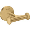 Hansgrohe Handtuchhaken doppelt Axor Universal Circular brushed gold optik 42812250