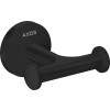 Hansgrohe Handtuchhaken doppelt Axor Universal Circular mattschwarz 42812670