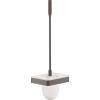 Hansgrohe WC-Bürste Axor Universal Softsquare brushed black chrom mit Wandhalter 42835340