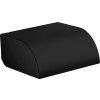 Hansgrohe Toilettenpapierhalter mit Deckel Axor Universal Circular mattschwarz 42858670