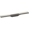 Hansgrohe RainDrain Flex Duschrinne 700mm kürzbar, Fertigset für Wandmontage chrom 56050000