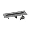 Hansgrohe Komplettset DR RainDrain Go 700 rückseitig befliesbar für Standard-/flache Installation, schwarzmatt 56272670