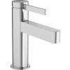 Hansgrohe Finoris Standventil 100 mit Hebelgriff für Kaltwasser oder vorgemischtes Wasser ohne Ablaufgarnitur, Chrom 76013000