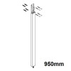 Hansgrohe Rohr mit Abdeckung 950mm Raindance Select Showerpipe chrom 92357000