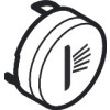 Hansgrohe Durckknopf Symbol Seitenbrause schwarz 92578610
