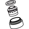Hansgrohe Luftsprudler Axor Uno Piccolo Wannenmischer Aufputz M24x1-B, chrom 97356000