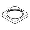 Hansgrohe Rosette Axor Citterio M Auslauf 4-Loch Wannenarmatur chrom 98509000