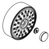 Hansgrohe Strahlkörper Axor Seitenbrause chrom 98859000