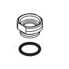 Hansgrohe Gewindenippel Kopfbrause 180/240mm 98872000