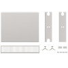 Kermi Upgrade Set Plan V Typ22 500x600 Anthracite Grey ZA02330178