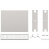 Kermi Upgrade Set Plan M Typ22 500x600 Anthracite Grey ZA02360178