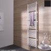 HSK Designheizkörper Line Aero H: 1800 L: 600 mm, graphit-schwarz 8046180-173