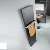 HSK Badheizkörper Atelier Line H: 180,6 x 60,8cm, weiß 8746180-04