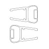 HSK Magnetprofil 90° für 6mm Glas Transparent, Höhe 2.010mm E100056-6