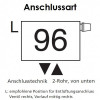 Arbonia Mehrpreis zu Heizwand für Anschlussart 96 - Mitte unten