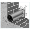 Helios Wandeinbausatz WES  90/100 # 00717 für UP-Einbau, von 260 bis 500 mm