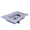 Ideal Standard Ablaufbox groß 46x32x7,5cm K863267