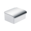 Keuco Feuchtpapierbox Elegance Porzellanbehälter weiß, verchromt 11667013000