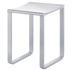 Keuco Hocker Plan Aluminium silber-eloxiert/schwarzgrau 14982170037