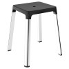 Keuco Bad Hocker AXESS verchromt schwarz 35082010037