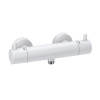 Kludi BOZZ Thermostat-Brausearmatur ohne Brausegarnitur mattweiß 352035338