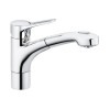 Kludi MX Spültisch-Einhandmischer 225mm chrom, herausziehbare Geschirrbrause, Niederdruck 399420562